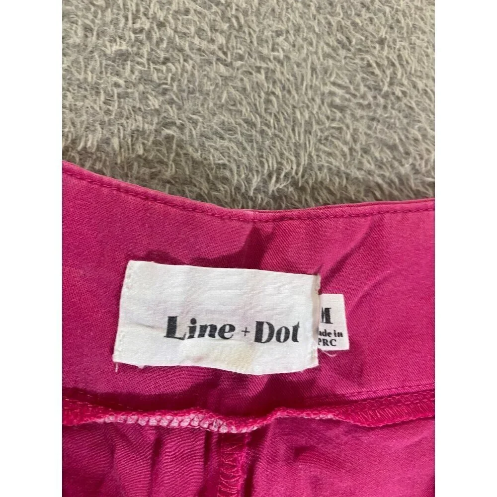 Revolve Line + Dot Women's Hot Pink Colorful Dress Pants - Medium - Picture 11 of 14